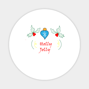 Holly Jolly Magnet